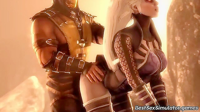 Scary Girls 18+  from Mortal Kombat Engage in Hot 3D Sex Adventures
