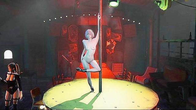 2B Dazzles with Seductive Pole Dance in Nier Automata Fantasy