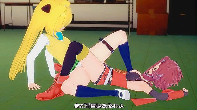 Akiza & Yami’s Passionate Encounter in Yu-Gi-Oh x TO LOVE-RU Hentai Scene