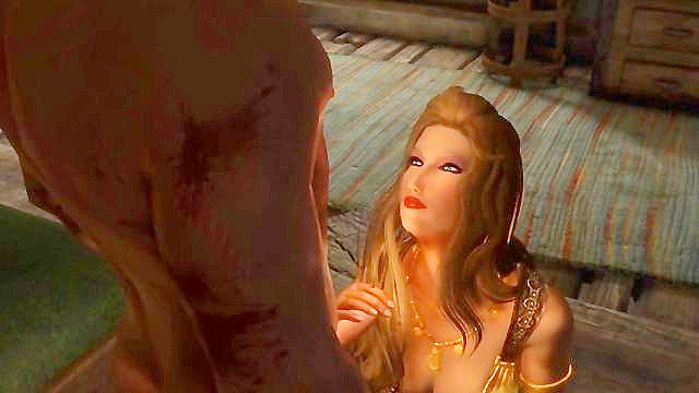 Whiterun's Wench Seduces Skyrim’s Witcher in Steamy Fantasy Encounter