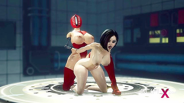 Sci-Fi Android Takes Control in Intense Anal Session with Petite 3D Slut