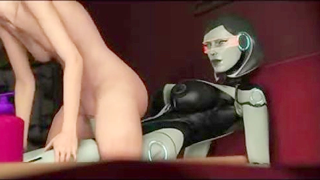 Android Futa Delivers Pleasure with Her Massive Cock in Steamy Encounter