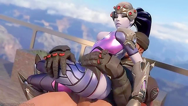 Hottest D.Va, Widowmaker, and Mercy Fuck Scenes Compilation