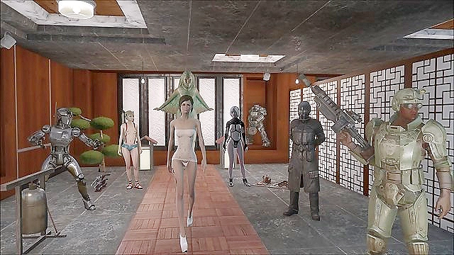 Lustful Fallout 4 Fashion Show – Seductive Lingerie Models Entice You