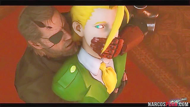 Cammy Soothes the General’s Desires with Seductive Thigh Action in Street Fighter Scene