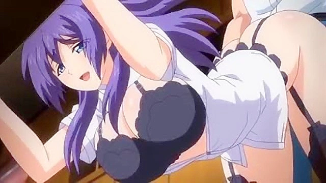 Lucky Pervert Enjoying Steamy AssFuck with Busty Employee in Mankitsu Store Scene