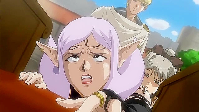 Tentacle King Pleases Elf Publicly with Forbidden Butthole Pleasure