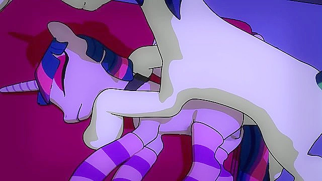 Pony Friend Takes Secret Pleasure While in Steamy Anime Scene