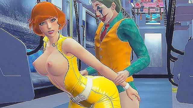 April O'Neil soothes The Joker with steamy passion in Ninja Turtles crossover.