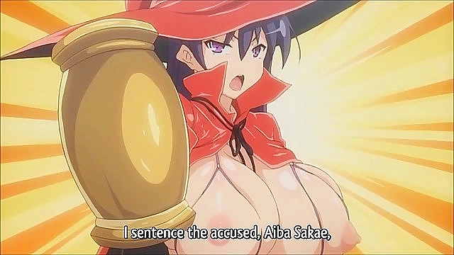 School Pervert’s Virginity Taken by Busty Witch in Turnabout Witch Trial Scene