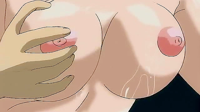 Hentai Slut Fucks Three Guys While Babe Secretly Watches in Living Sex Toy 2