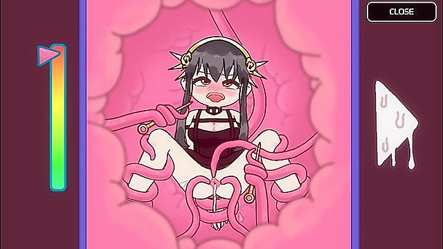 Yor Forger Seduces With Tentacles in Erotic Lovecraftian Locker Fap Scene