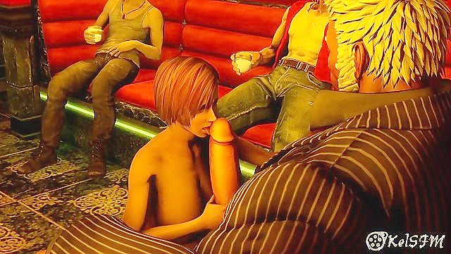 Lisa Hamilton Dazzles with a Strip Show Before Sizzling Gangbang Action at the Club