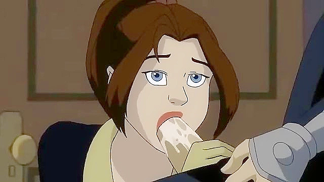 Kitty Pleasures Avalanche with Oral Delights in X-Men Hentai Scene