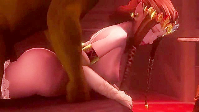 Zelda Takes Charge as She Seduces Ganon with Fiery Passion