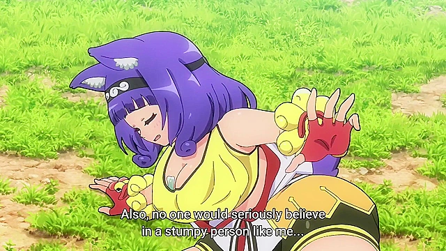 Workaholic Saves Busty CatGirls 18+ from Slime in ImmoralGuild Uncensored Ecchi