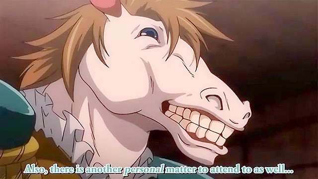 Horse Alien Pleasures Busty Blonde Princess with Massive Cock in Brain Jacker 1