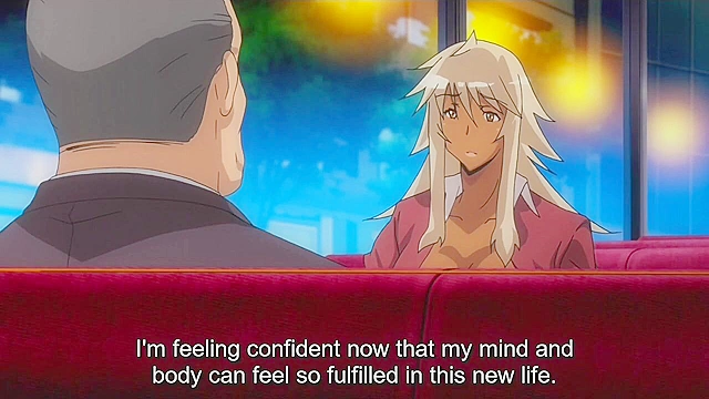 Teen 18+ Anime Hooker Delights in Satisfying Old Man’s Enormous Cock