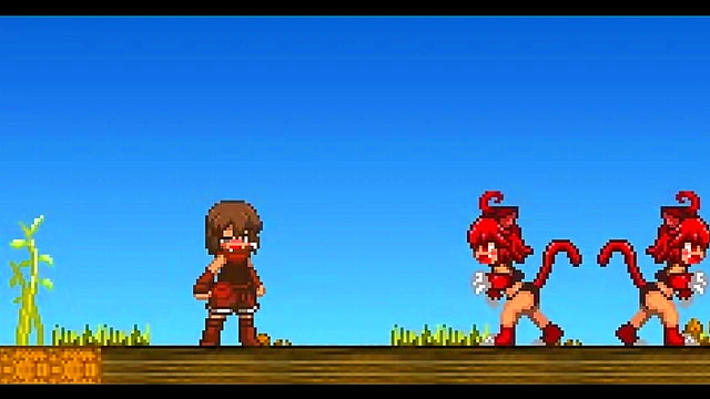 Zell23's Pixel Art hentai Adventure –Erotic Journey Through the Azure Forest