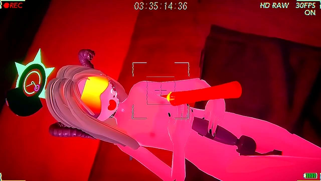 Blindfolded 3D Hentai Girls 18+ Enjoys Sensual VR Fantasies with Gag Ball