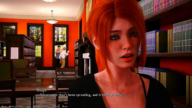 Lusty Big-Bosomed Anime Girls 18+ Tempts in the Library for Steamy 3D hentai Fun
