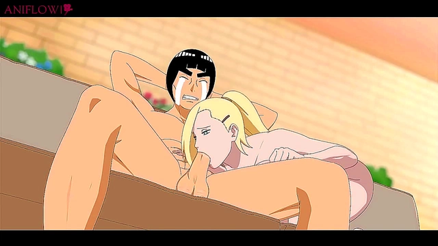 Ino Yamanaka Tempts Rock Lee with Seductive Acts for Eternal in Anime Scene
