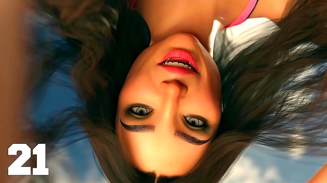 Busty Brunettes Turn Yoga into Steamy Seduction in 3D Hentai Fun