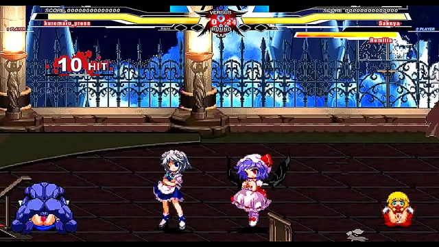 Kuromaru Pleasures Touhou with Intense Hentai Passion & Explosive Release