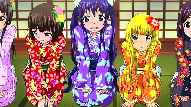Shy Prisoner Pleasures Her Guard with Seductive Blowjob at Hot Spring Inn