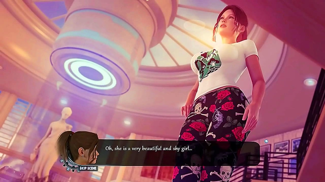 3D Anime Duo Embarks on a Sensual Journey in Stunning Visual Novel Style