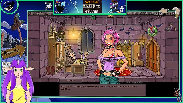 Sexy Anime Witch With voluptuous Breasts Trains VTuber Lover in Steamy Hentai Scene