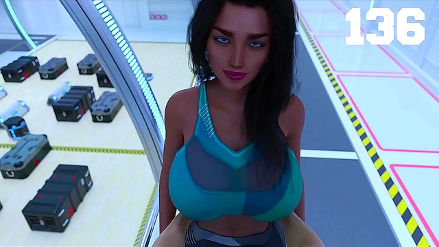 Busty Indian Milf Finds Pleasure with Alien in Stranded Space Adventure