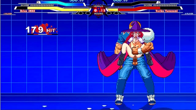 Brian Ignites Passion with Yoriko for Explosive Climax in Hentai Battle