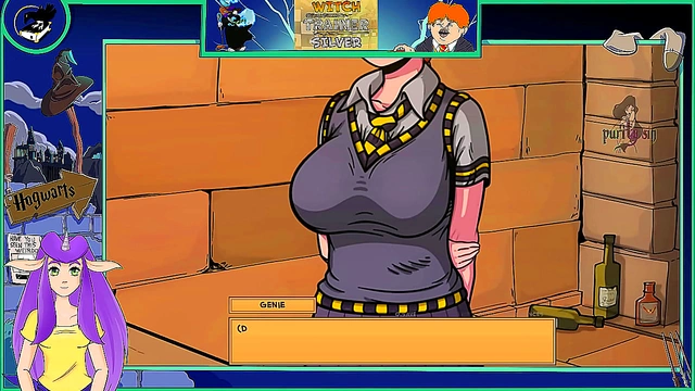 Sexy Anime Witch Hones Her Curves for Steamy VTuber Adventures