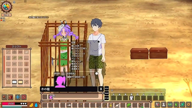 Survive the Hentai Game – Earn Her Favor and Savor Hot Cage Action With Sexy Girls 18+