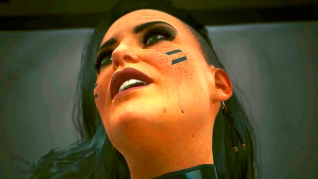 Cyberpunk Anime Beauty Takes Control in Fiery Laguna Bend Lovemaking