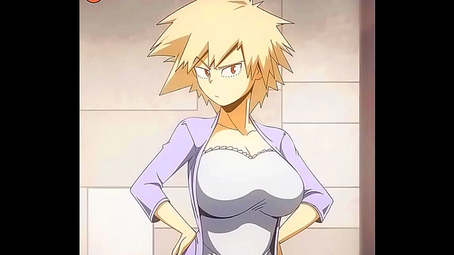 Bakugo's StepMom Tempts with Her Generous Curves in My Hero Academia Hentai