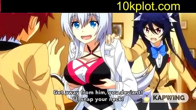 Huge-B breasted Hentai Girls 18+ Craves Cock Amidst Wild Cartoon Adventures