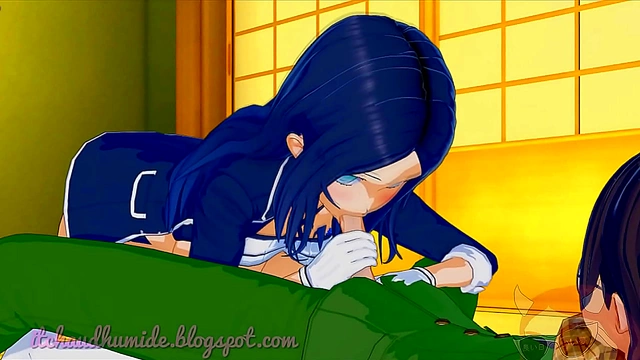 Yolanda Costello Delivers Mind-Blowing blowjob and handjob in Koikatsu Climax