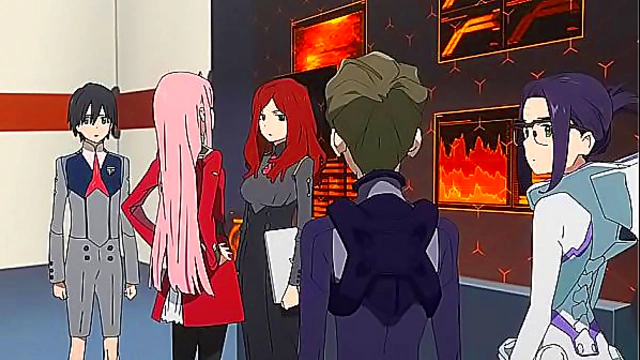 Futuristic fantasy darling gets naughty in sci-fi anime fanxx thrill