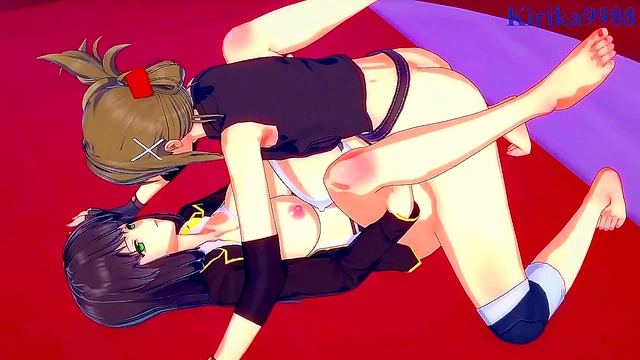 Setsuko Ohara & Chitose Kisaragi Share Intimate Pleasure in Futanari Romance