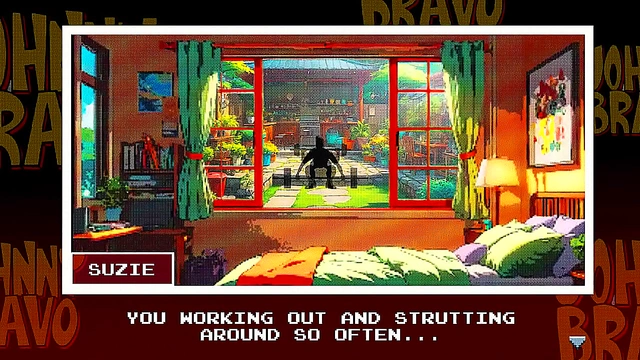 Johnny Bravo Flashes His Massive Cock for Seductive Handjob and Blowjob Fun