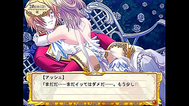 Princess Ashe Finds Bliss in a Steamy Night with Her Prince Charming