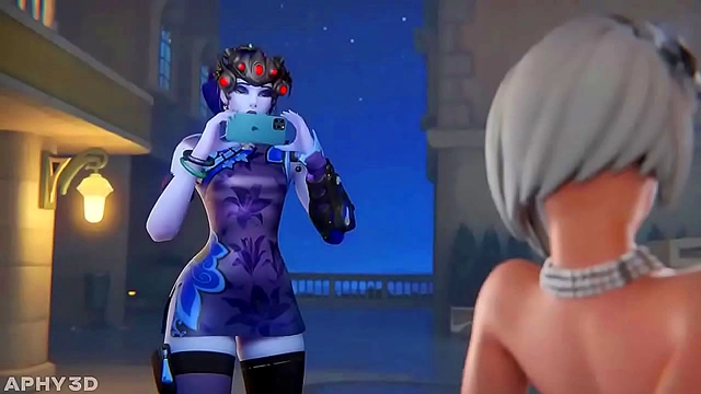 Ashe Indulges in Pre-Wedding Pleasure in Steamy 3D Hentai Scene