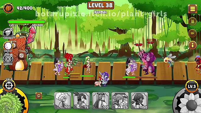 Plant Girls 18+  Engage Insects in Steamy Battles for Sensual Thrills
