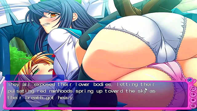 Busty Anime Girls 18+  Thrive in Steamy Outdoor Threesome Encounter