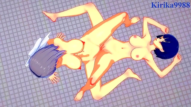 Yozakura, Yumi & Ryona Indulge in Steamy 3D Lesbian Action with Curvy Bodies & Seductive Costumes