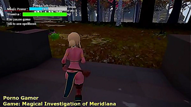 MagicalElf Tempts You with Seductive 3D CGI Cock Teasing in Fantasy Realm