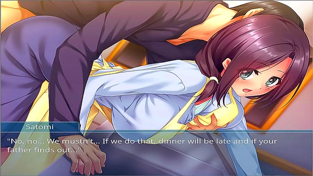 Busty Step StepMom and StepStepSister Seduce Me in Sizzling Anime Encounter Part 3