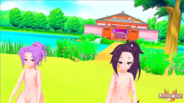 Kunoichi Duo Tsubaki & Sanzanka Ignite Passion in Anime Seduction Scene